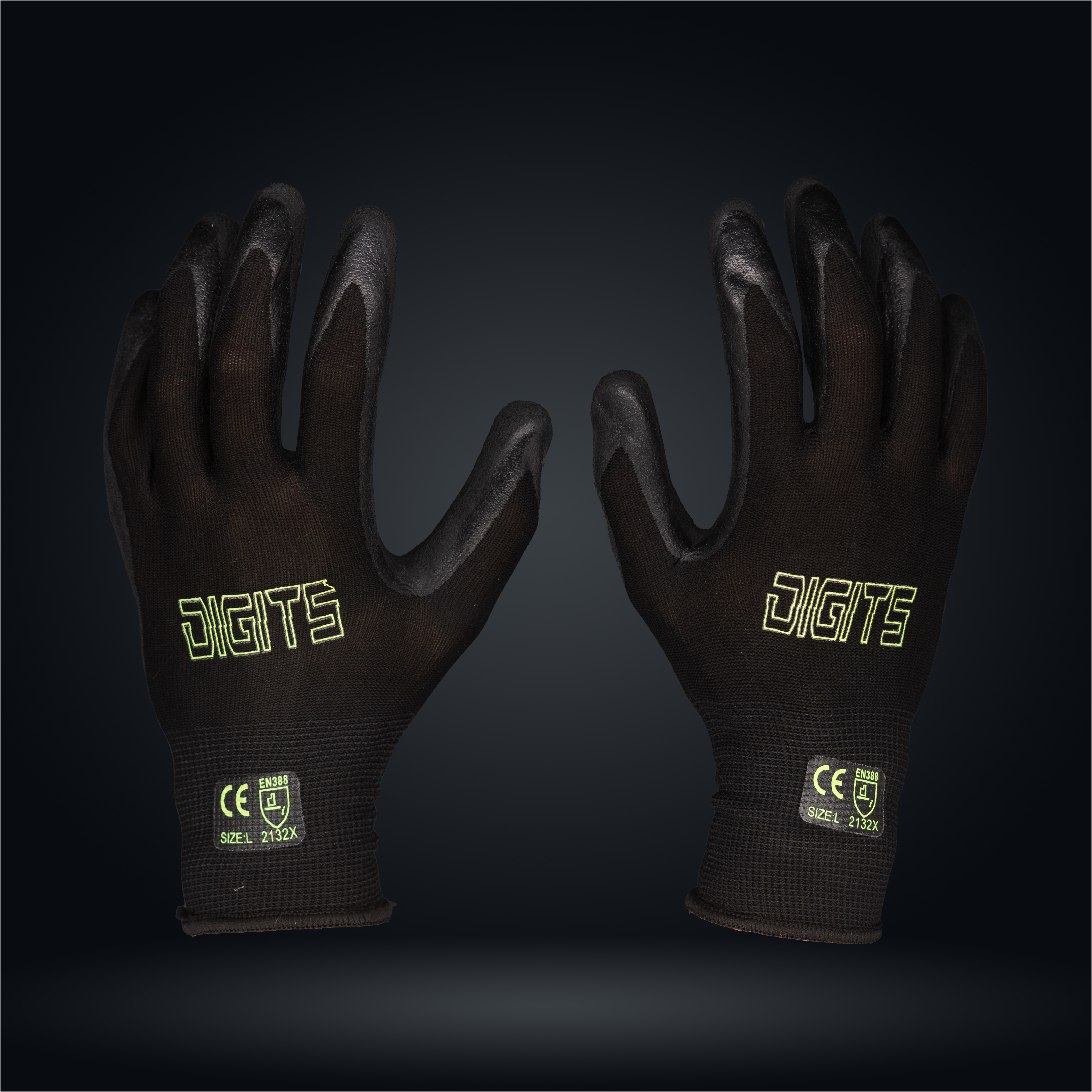 Black Foam Latex 12-Pack