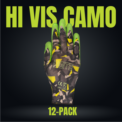 Hi Vis Camo Foam Latex 12-Pack